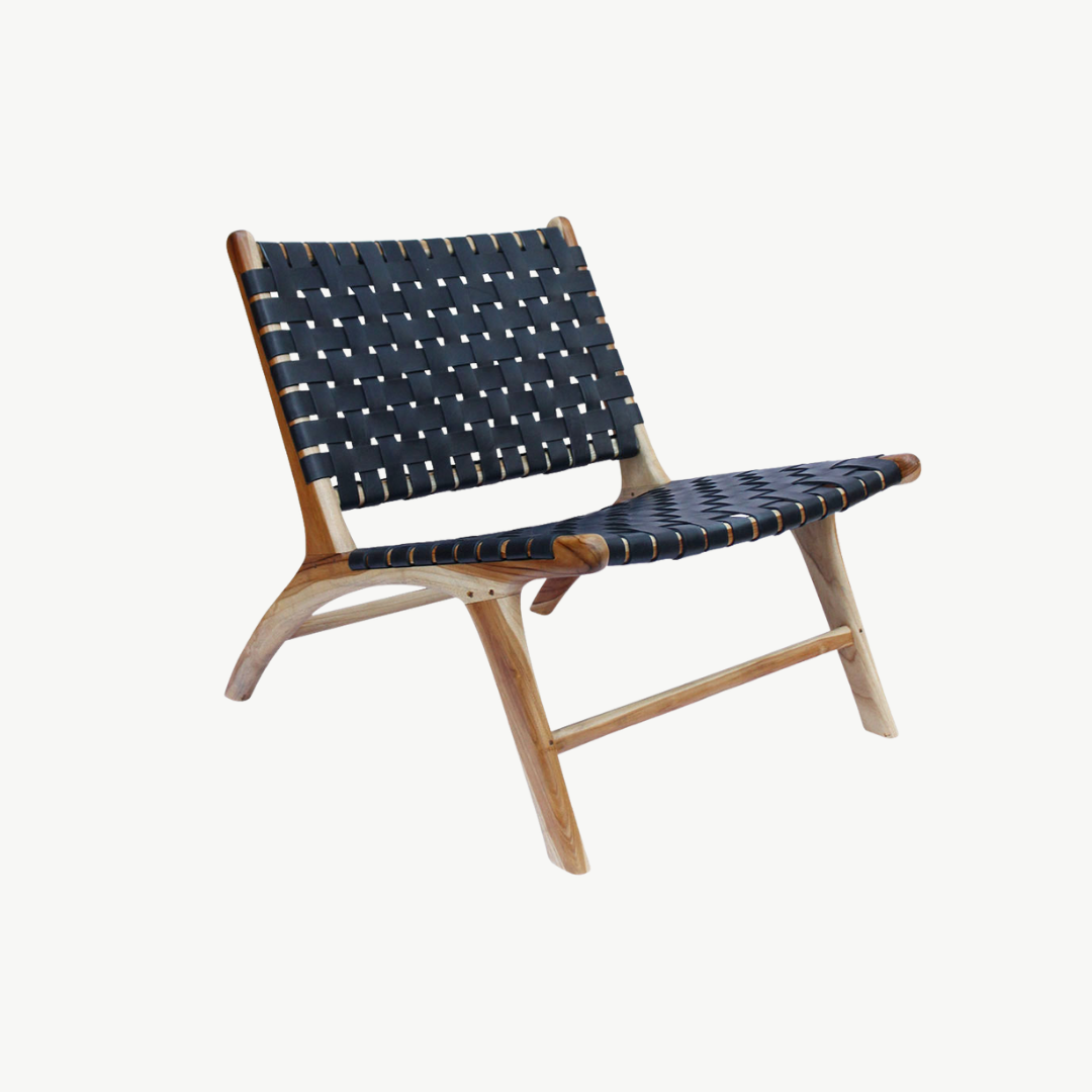 Joni Chair Midnight Navy Leather – Coco Unika